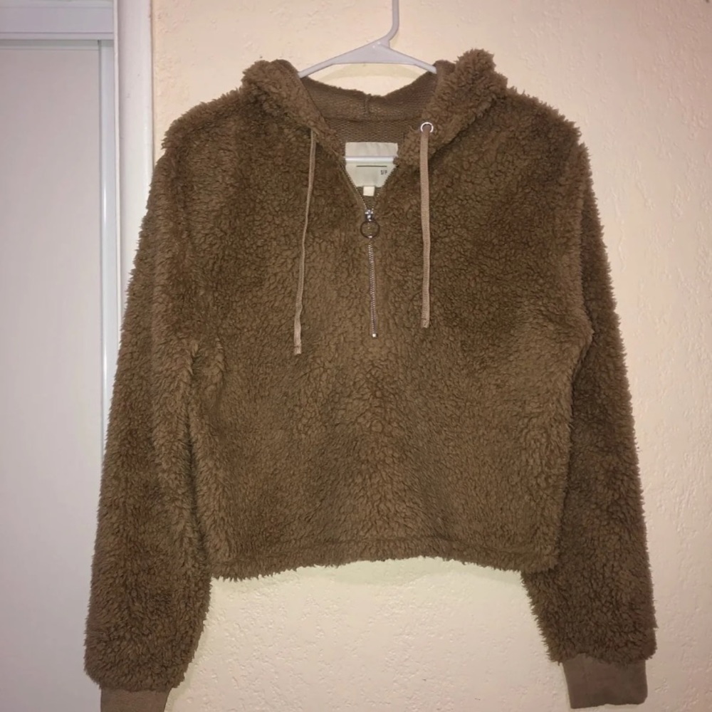 Teddy Half Zip Jacket